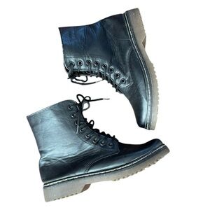 Charles Albert Women's Combat Boots Size 8